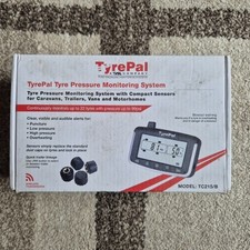 Tyrepal Caravan and Trailer TPMS system. 1 receiver and 2 sensors