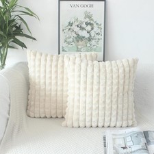 OYIMUA Fluffy Beige Cushion