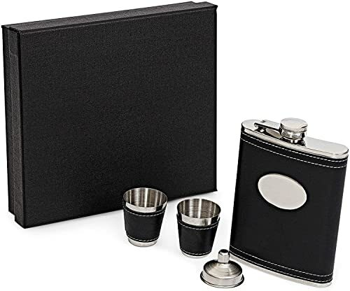 Flask set with - with, box