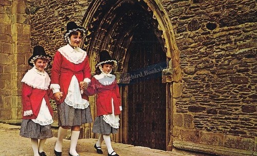 Welsh national costume unused - national,