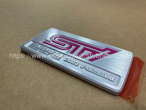 2003 limited sti badge - v,