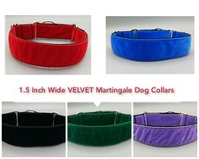 VELVET Martingale Dog Collar