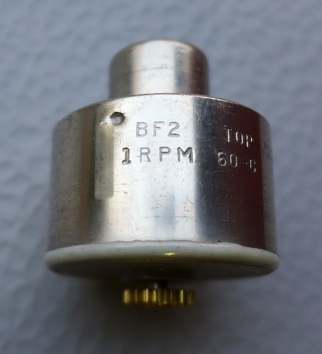 Telechron style rpm clock - bf, 1