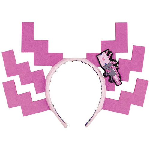 Minecraft pink axolotl ears - pink,
