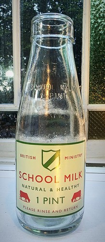 British ministry school milk - school,