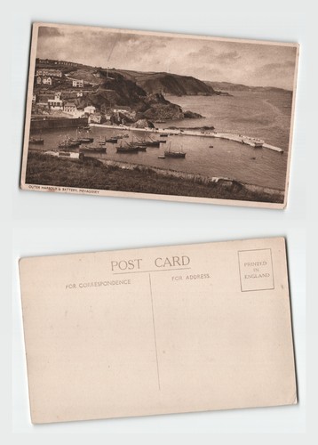 Postcard outer harbour and - -,