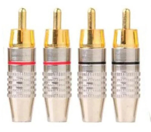 Gold plated rca - rca, phono