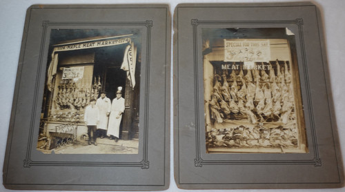 Meat market butchers cuts - meat,