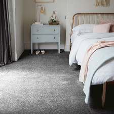 Grey Luxury Carpet Twist Pile