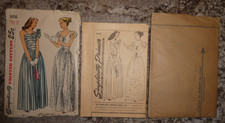 1946 Evening Prom Gown Dress