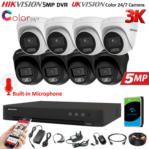 Hikvision dvr 5mp cctv - dvr,