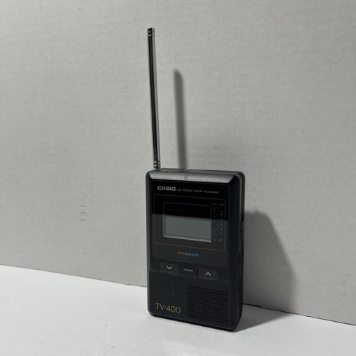 Casio 400s lcd pocket tv - tv-400s,