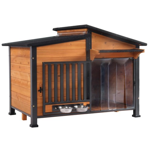 Dog house outdoor kennel - house,