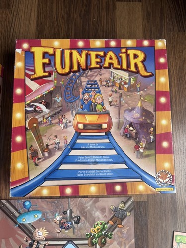 Funfair boardgame made - boardgame, in