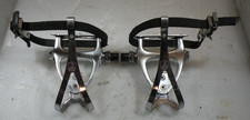 Classic Campagnolo C-Record Pedals & Toeclips