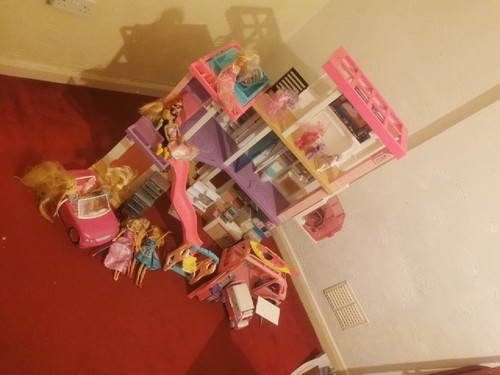 Barbie dream house and - barbie,