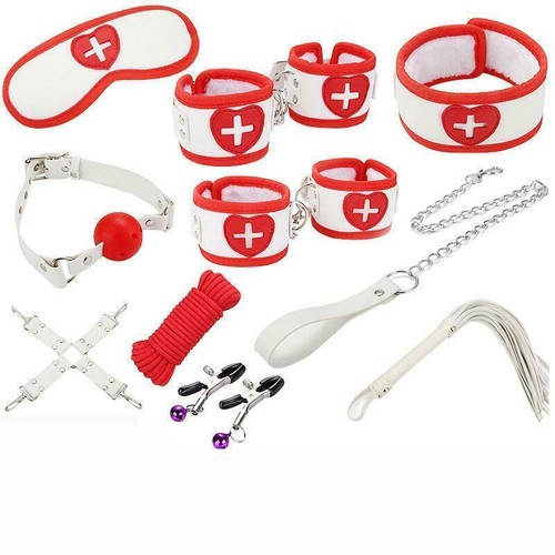 Naughty nurse bondage kit - nurse,