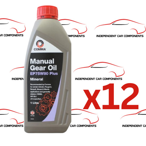 X12 gear oil ep75w80 plus - x12,