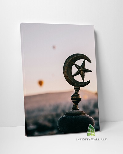 Islamic symbol canvas art eid - islamic,