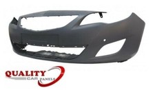 Front Bumper Primed With Sensor Holes Vauxhall Astra J 5Dr 2009-2012