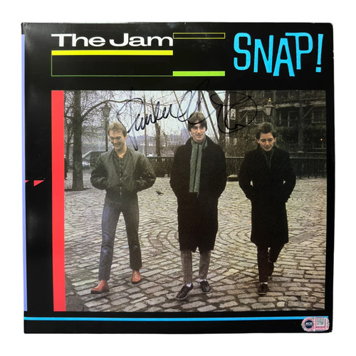 Paul weller signed the jam - weller,