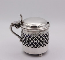 Sterling Silver Mustard Pot