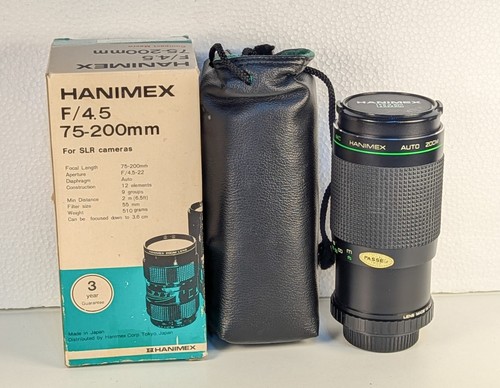 Boxed vintage hanimex - boxed,