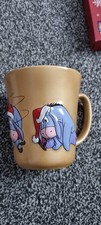 Disney Store Exclusive gold colour EEYORE SANTA 3D Christmas Mug Winnie the Pooh