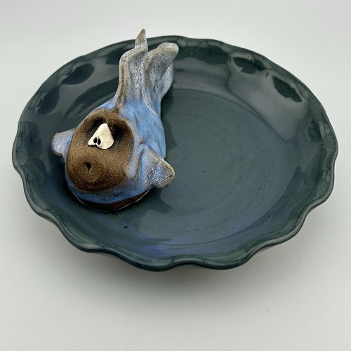 Signed studio pottery - signed,