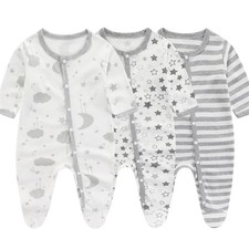 Newborn Baby Bodysuit 2024 Spring Baby Clothes Summer Girl Romper Soft Boys Jump