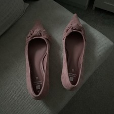 pink kitten heel shoes size 5