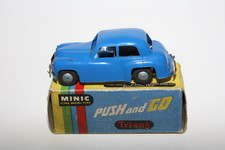 Tri-ang Minic Hillman Minx Push n Go, Superb, Boxed