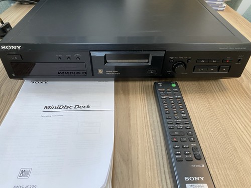Sony mds je330 minidisc deck - sony, mds-je330