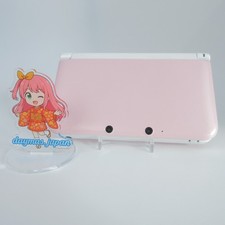 【Very Good】Nintendo 3DS LL XL Pink x White Console ONLY Japanese Ver #RET1001/02