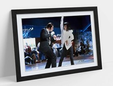 PULP FICTION DANCE -FRAMED STREET ART POSTER PICTURE PRINT
