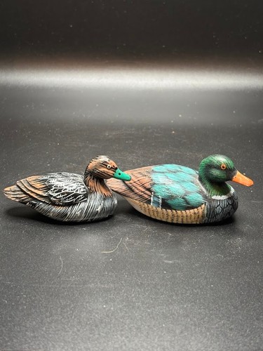 Lot vtg miniature duck - 2,