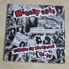 MOTLEY CRUE Decade Of Decadence 91 original double vinyl LP with poster & inners