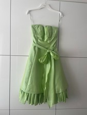 Romantica Apple Green Strapless Knee Length Bridesmaid/ Prom Dress Size 12