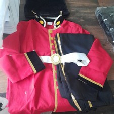 Halloween Dress Up America Royal Guard Costume Kids Toy Soldier Costume Large 12