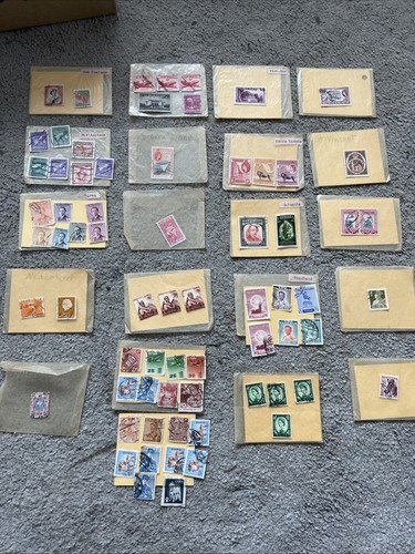 Collection old postage - old, stamps