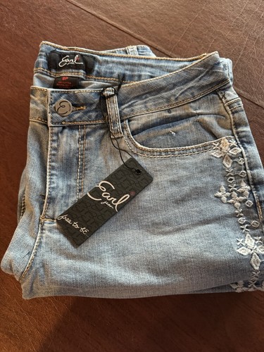 Earl jeans boho - boho, embroidered