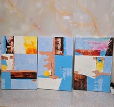 Abstract Art Painting Set of 3