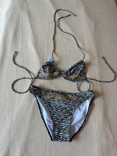 Black white gold sequins - black/white/gold,