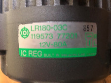 Yanmar Alternator (119573-77201), 12V, 80 AMP, Hitachi (LR180-03C)