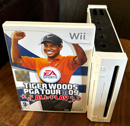 Nintendo wii white pal console - nintendo,