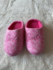 Barbie Pink Slippers Size 13