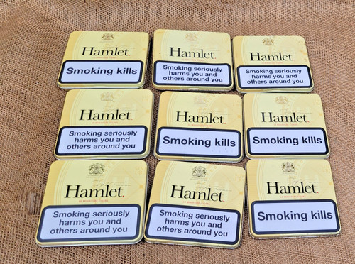 Tobacco hamlet cigar tins - cigar,