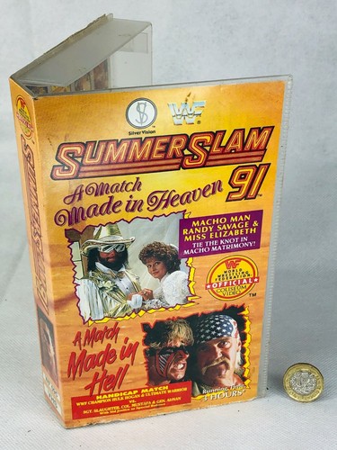 Vhs video summerslam wwf - video,