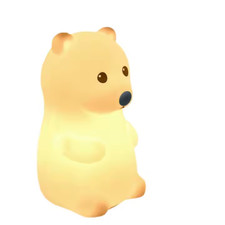 LED Animal Night Light Table Lamp Color Changing USB Rechargeable for Bedroom UK