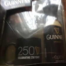 Guinness Draught Stout Can Beer Mats X 2 Mug & Stress Ball Celebrating 250 Years